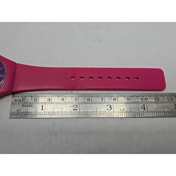 Superdry Pink Urban Silicone Quartz Watch Purple Dial New Battery 5 ATM 38mm Fun main image 8